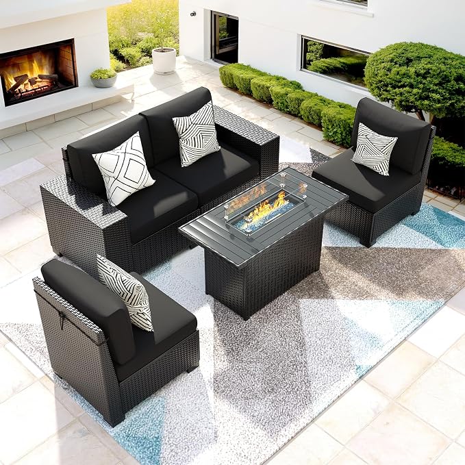 5 Piece Patio Furniture Set by VonzoyHome