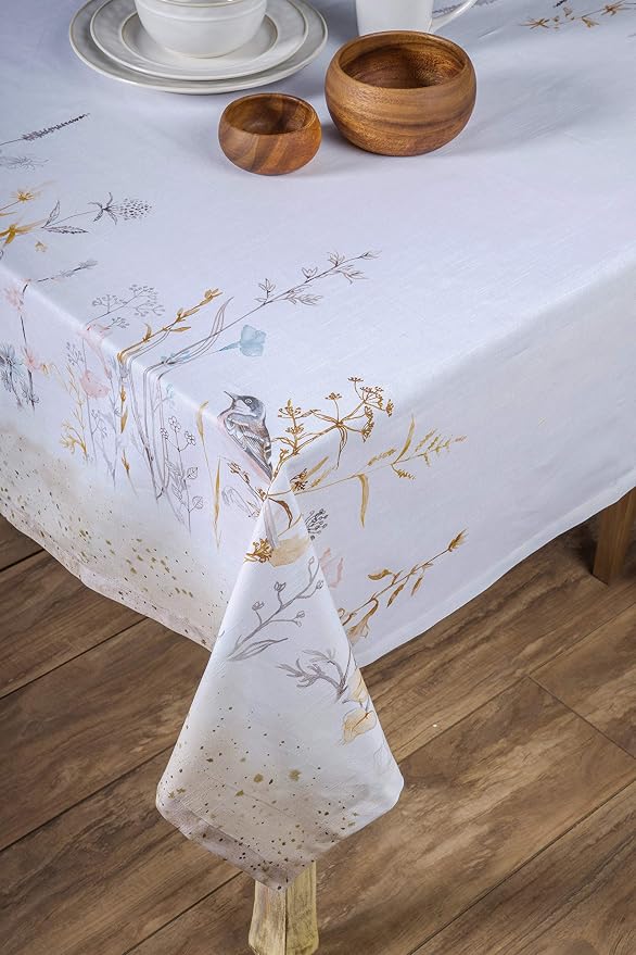 Maison d' Hermine Table Cloth Rectangle Table 100% Cotton 60 x 108 Inches - Image 9