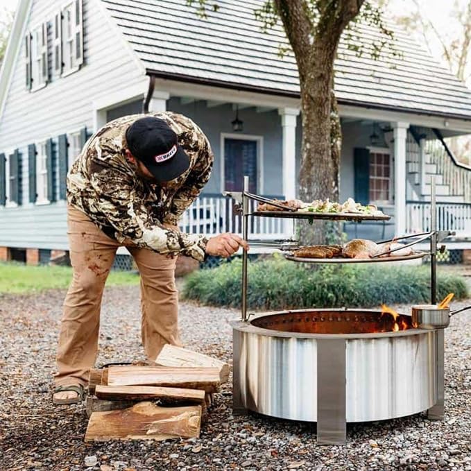 Breeo Smokeless Fire Pit | 34.5 inch Smokeless Firepit - Image 4