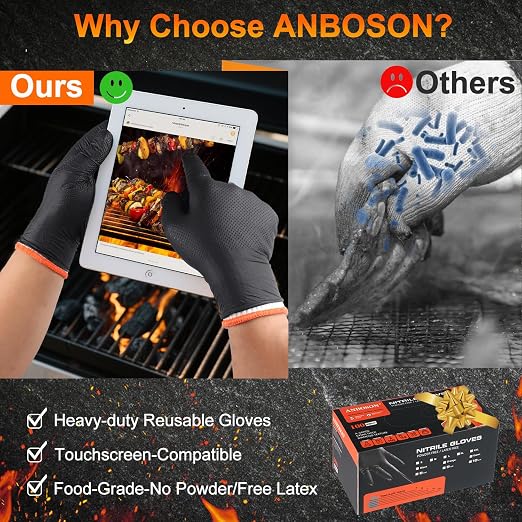 BBQ Gloves for Grilling Disposable Heat Resistant - Image 8