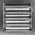 Vent Systems 10" x 10" Inch Galvanized Steel Industrial Air Return Grille by VentSystems