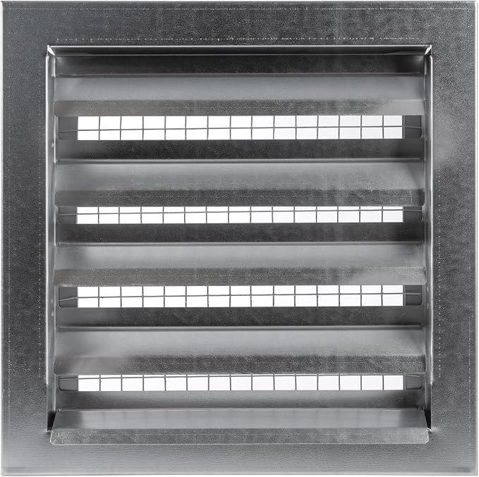 Vent Systems 10" x 10" Inch Galvanized Steel Industrial Air Return Grille by VentSystems