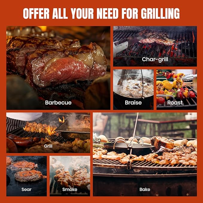 Z GRILLS Wood Pellet Grill & Smoker 8-in-1 Pellet Grill - Image 2