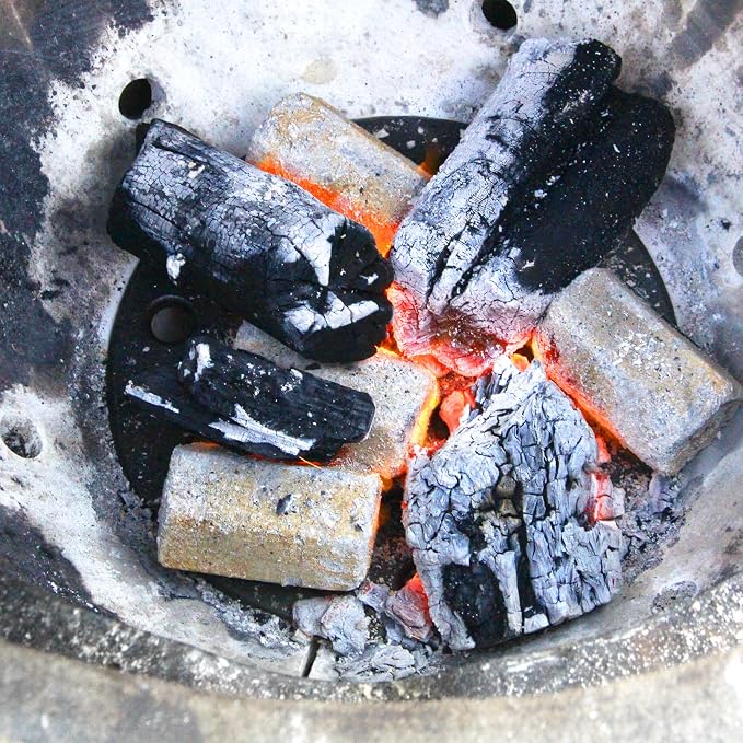 Dracarys Round cast Iron fire Grate, BBQ high Heat Charcoal Plate - Image 3