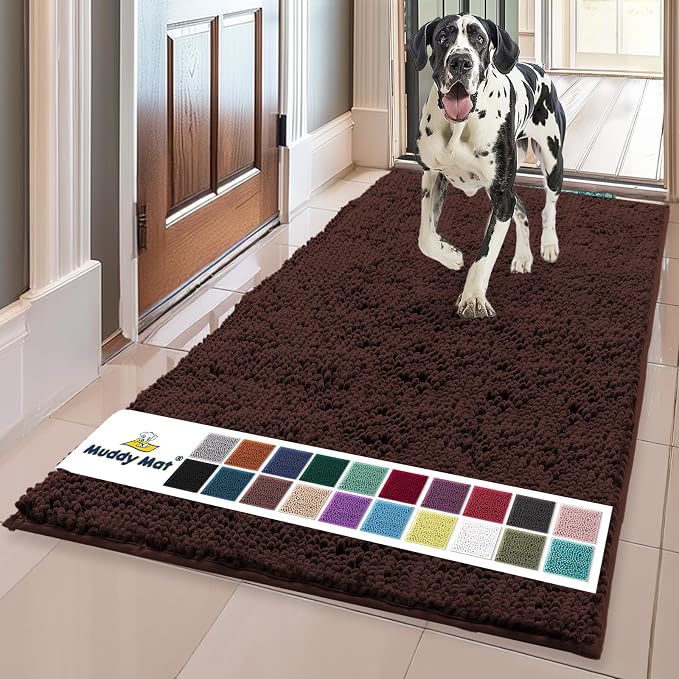 Muddy Mat® Shown on TV – Super Absorbent Microfiber Dog Door Mat by MuddyMat%C2%AE