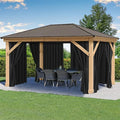 HolidayIdeas Outdoor Patio Curtains Waterproof by HolidayIdeas