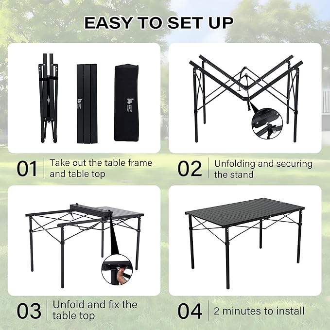 OUTSIDER Folding Camping Table - Image 7