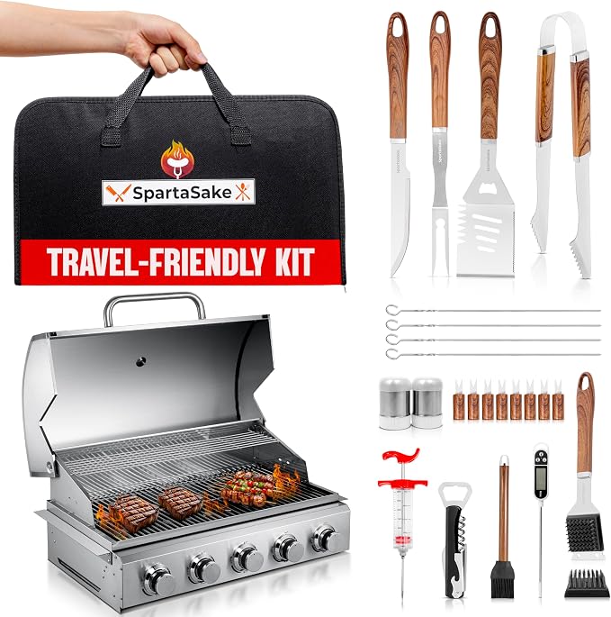 SpartaSake BBQ Grilling Accessories - Image 6