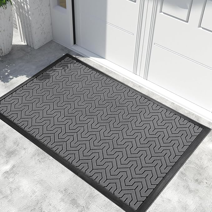 Yimobra Extra Large Door Mat Outside Entrance 60x36, Waterproof Heavy Duty by Yimobra