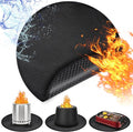 Solo Stove Tabletop Fire Pit Mat, Small Under Grill Pad to Protect Your Table by CowCity