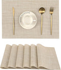 Leetaltree Beige Placemats Set of 6 by Leetaltree-ArtatEveryTable