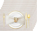 Placemats Set of 6 Washable&Wipeable Place mats by Uolr