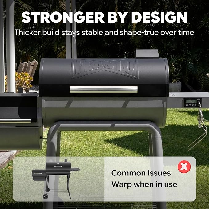 30-Inch Heavy-Duty Charcoal Grill - Image 7