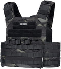 OneTigris DOOM Tactical Vest, Adjustable Airsoft Vest MOLLE Vest by OneTigris