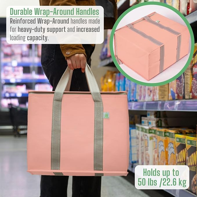 VENO 2 Pack Cooler Bag and Insulated Grocery Bags - Image 5