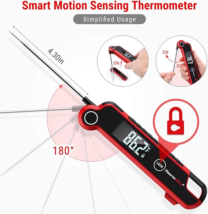 ThermoPro TP620 Instant Read Meat Thermometer Digital, Cooking Thermometer - Image 5