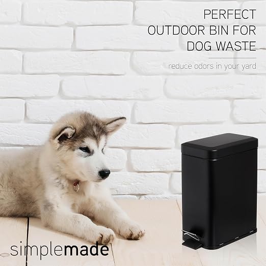 SIMPLEMADE Rectangle Step Trash Can - Image 2