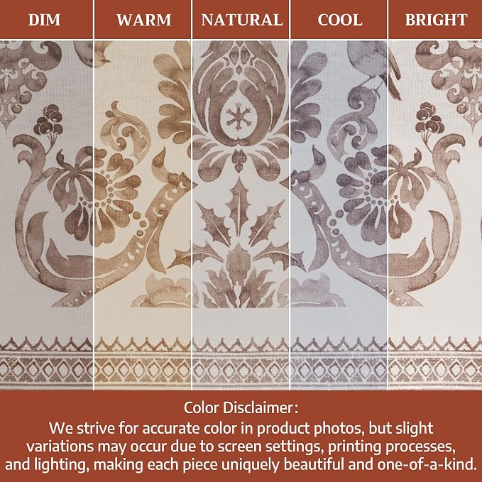 Maison d' Hermine Table Cloth Round Table 100% Cotton 63 Inches Fall Tablecloth - Image 6