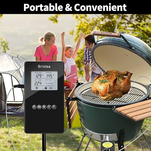 BBQ Temperature Controller, Briidea Automatic Smoker Fan Controller - Image 7