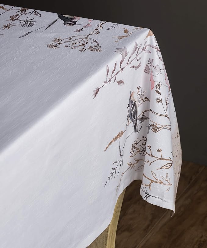 Maison d' Hermine Table Cloth Rectangle Table 100% Cotton 60 x 90 Inches - Image 7