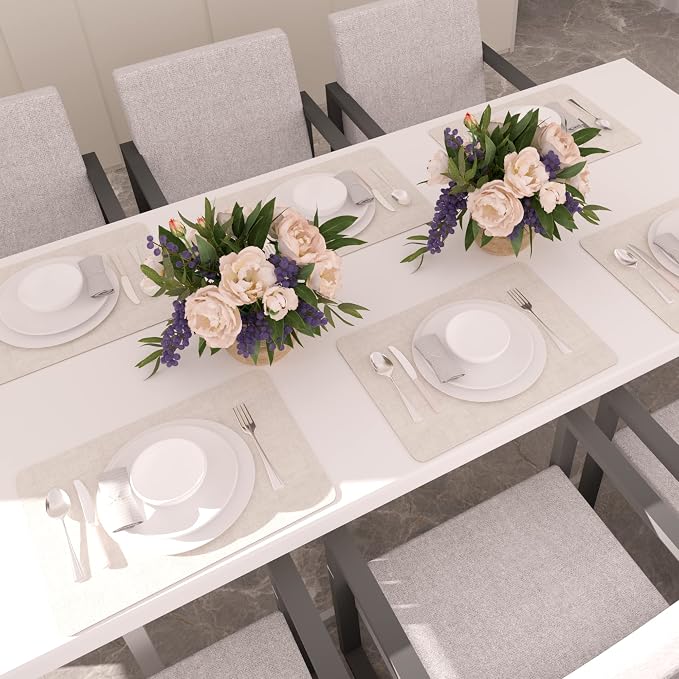 Maxpearl Faux Leather Placemats Set of 4 - Image 9