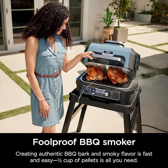 Ninja OG951 Woodfire Pro Connect Premium XL Outdoor Grill & Smoker, App Enabled - Image 3