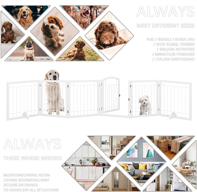 JSB 144-inch Extra Wide 30-inch Tall Dog gate - Image 6