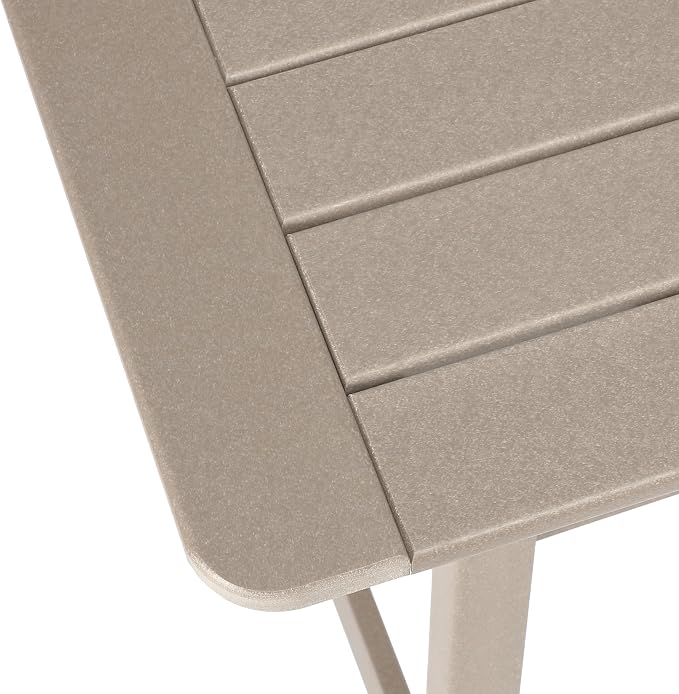 Costaelm Outdoor Bar Table, Patio Bistro Dining Pub Table - Image 7