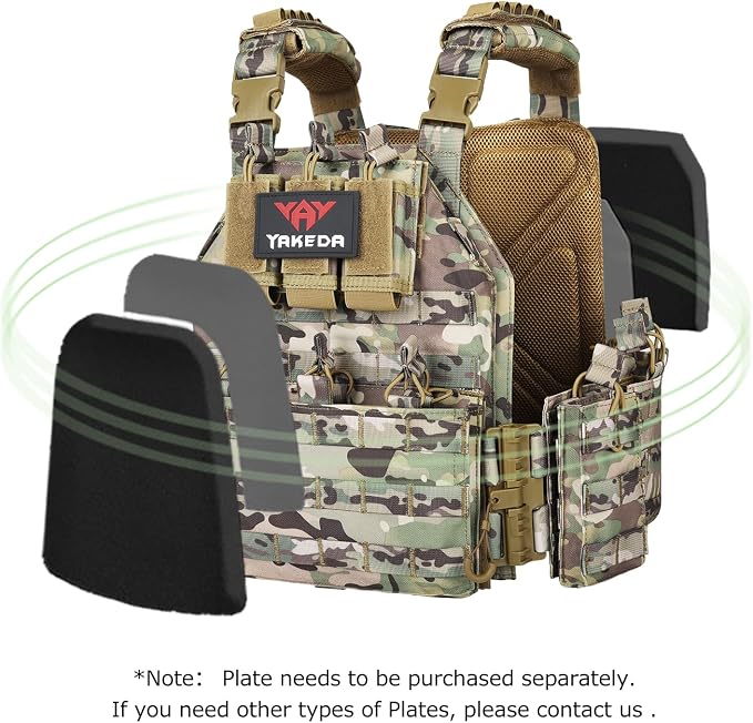 vAv YAKEDA Camo Tactical Outdoor Carrier Vest - Image 7