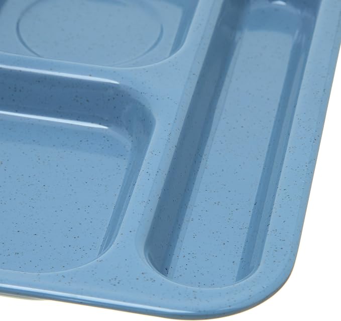 Carlisle FoodService Products Right-Hand Heavyweight 6-Compartment Melamine - Image 3