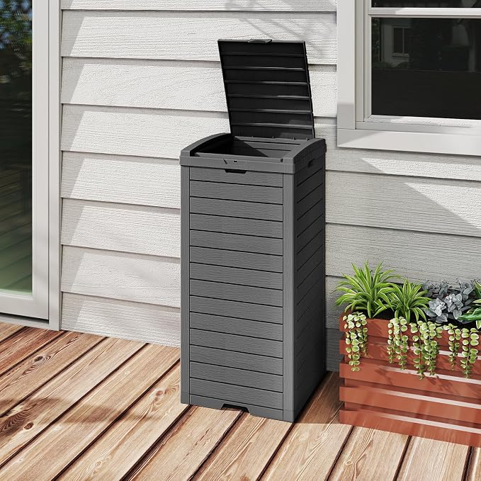 38 Gallon Outdoor Trash Can - Image 4