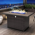 44 Inch Propane Gas Fire Pits Table by KHOLH