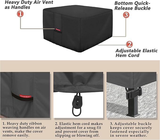 Porch Shield Fire Pit Cover - Image 5