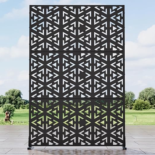 Casaphoria Metal Privacy Screen Outdoor by Casaphoria