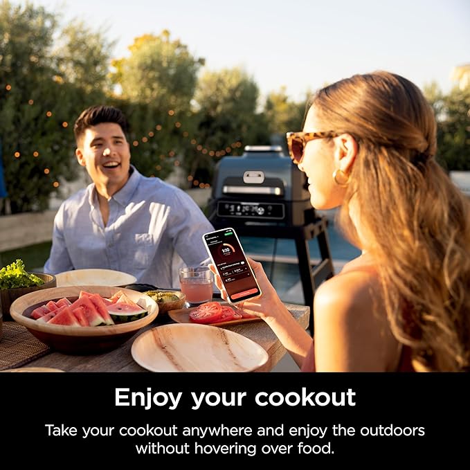 Ninja OG951 Woodfire Pro Connect Premium XL Outdoor Grill & Smoker, App Enabled - Image 9