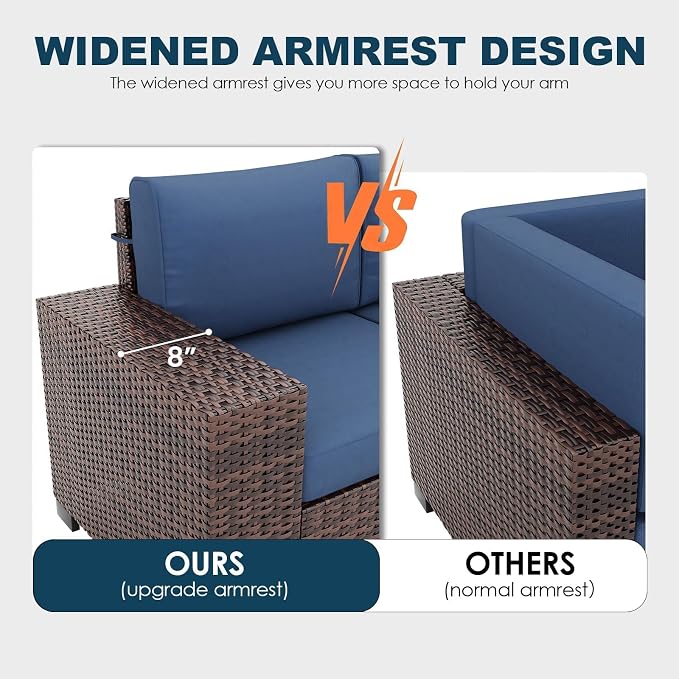 5 Piece Patio Furniture Set - Image 4