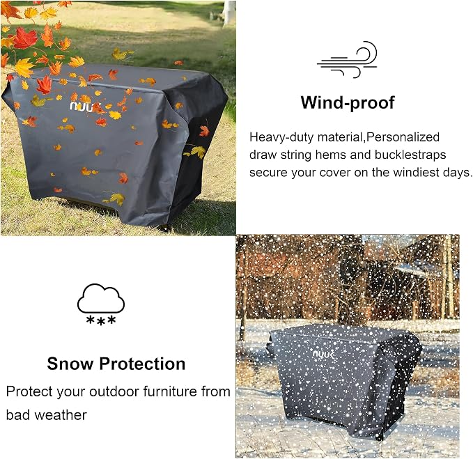 NUUK 20IN x 42IN Waterproof Outdoor Cooking Station Cover - Image 3