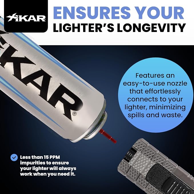 Xikar PUROFINE Premium Butane Fuel Refill - Image 4
