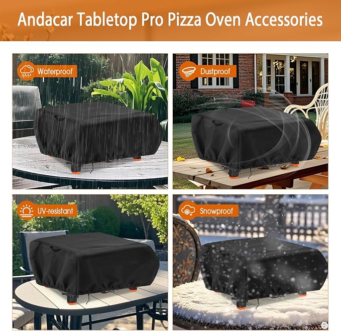 Waterproof Pizza Oven Cover for Blackstone 2404 Leggero Tabletop Pro Pizza Oven - Image 4