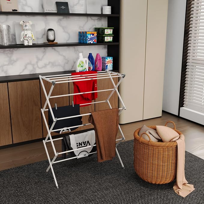Drying Rack for Laundry, Foldable Clothes Drying Rack, Small Collapsible Dry - Image 7