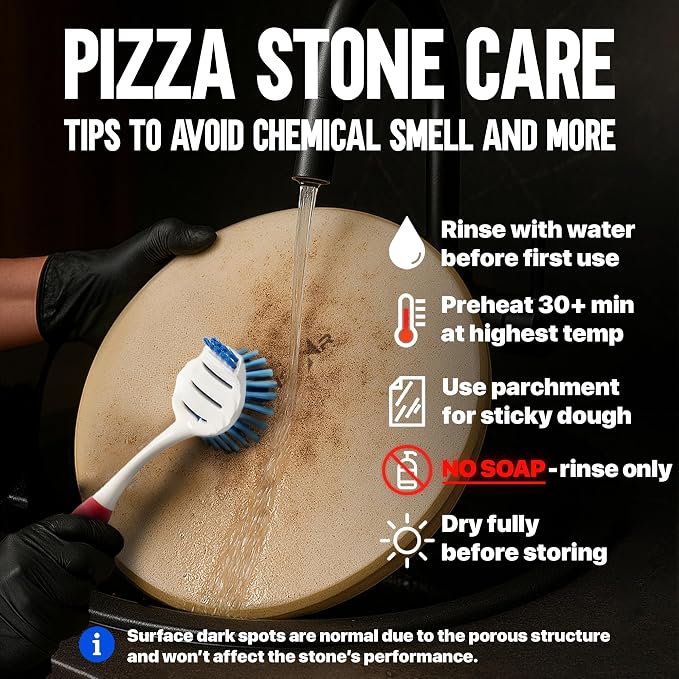KitchenStar 14-inch Pizza Stone - Image 7