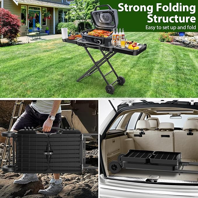 Portable Indoor Grill Table Stand - Image 4