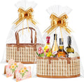 Orchidleaf 2 Set Baskets for Gifts Empty, Gift Empty Bamboo Basket Large by Unknown