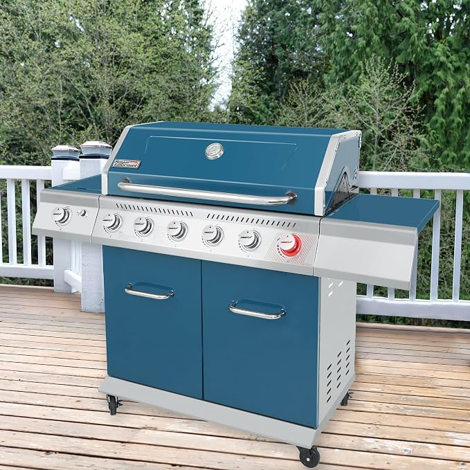Royal Gourmet GA6402B 6 Burner Propane Gas Grill - Image 2