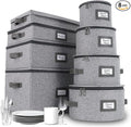 HOMELUX THEORY Hard Shell China Storage Containers, Kitchen Storage Bins by HomeluxTheory