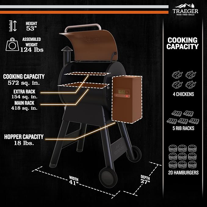 Traeger Grills Pro 575 Wood Pellet Grill & Smoker - Image 2