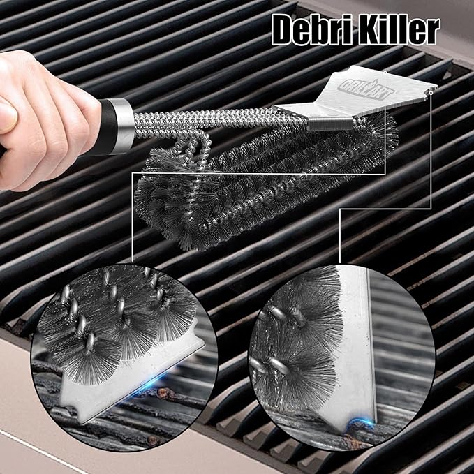 GRILLART Grill Brush and Scraper BBQ Brush - Image 6