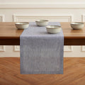 Solino Home Linen Striped Table Runner 108 Inches Long by SolinoHome