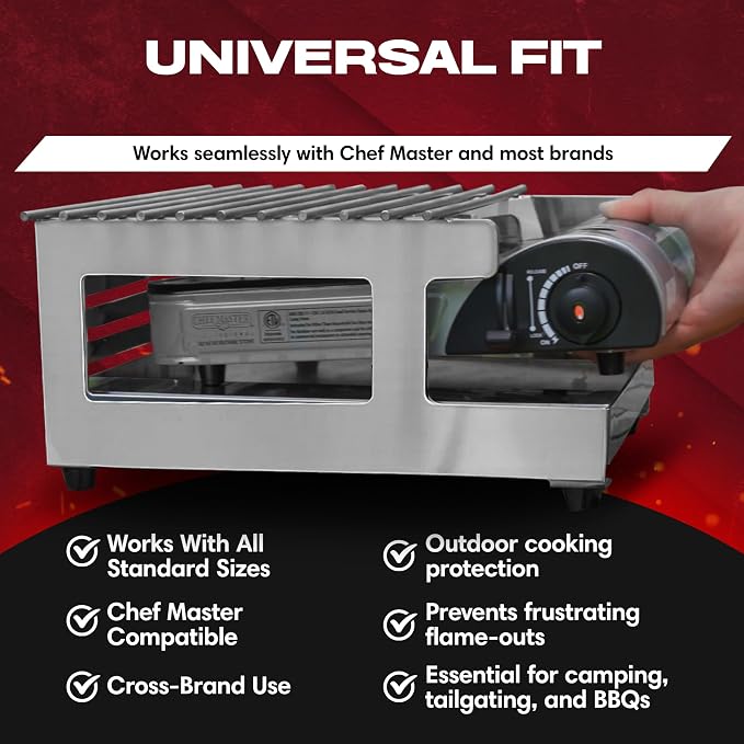 Chef Master Butane Stove Cover - Image 3