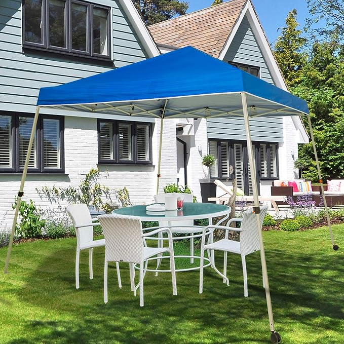 Sunnyglade 10x10 Ft Pop Up Canopy Tent One Button Easy Pop Up Outdoor Instant - Image 7